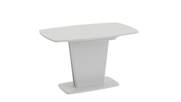 Кухонный раскладной стол Честер тип 2, цвет Белый/Стекло белый глянец в Ульяновске - предосмотр