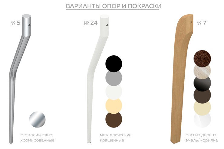 Кухонный раскладной стол Ривьера исп. круг хром №5 (стекло белое/черный) в Ульяновске - изображение 1