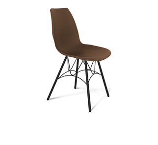 Кухонный стул SHT-ST29/S100 (коричневый ral 8014/черный муар) в Ульяновске