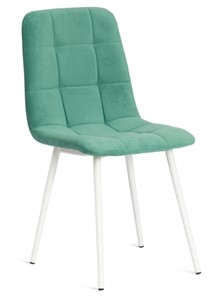 Обеденный стул CHILLY MAX 45х54х90 бирюзово-зелёный/белый арт.20122 в Ульяновске - предосмотр