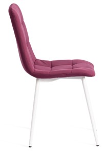 Обеденный стул CHILLY MAX 45х54х90 тёмная фуксия/белый арт.20029 в Ульяновске - предосмотр 1