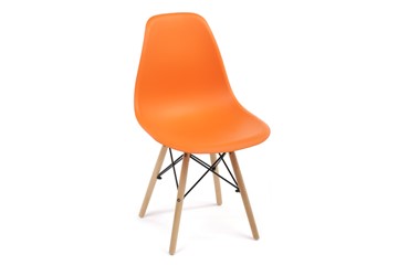 Обеденный стул DSL 110 Wood (оранжевый) в Ульяновске
