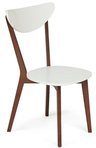 Обеденный стул MAXI (Макси), бук/МДФ 86x48,5x54,5 Белый/Коричневый арт.19583 в Ульяновске