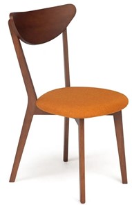 Обеденный стул MAXI (Макси), бук/ткань 86x48,5x54,5 Оранжевый/коричневый арт.19591 в Ульяновске