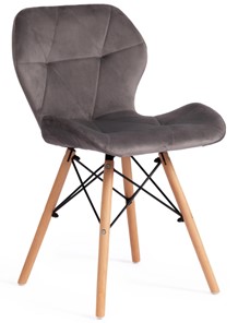 Обеденный стул STUTTGART (mod. 74) 50х47х73 серый (HLR 24)/натуральный арт.17222 в Ульяновске