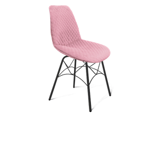 Обеденный стул SHT-ST29-С22 / SHT-S107 (розовый зефир/черный муар) в Ульяновске