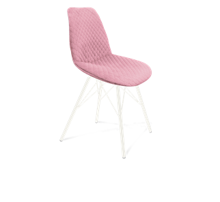 Обеденный стул SHT-ST29-С22 / SHT-S37 (розовый зефир/белый муар) в Ульяновске