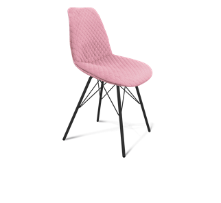 Обеденный стул SHT-ST29-С22 / SHT-S37 (розовый зефир/черный муар) в Ульяновске - предосмотр