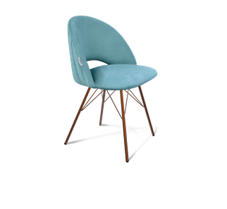 Обеденный стул SHT-ST34-1 / SHT-S37 (голубая пастель/медный металлик) в Ульяновске