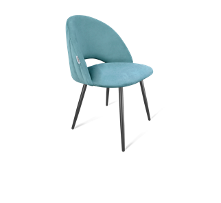 Обеденный стул SHT-ST34-1 / SHT-S95-1 (голубая пастель/черный муар) в Ульяновске - предосмотр