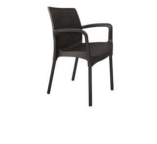 Обеденный стул SHT-ST68/S424 (черно-коричневый/черный муар) в Ульяновске