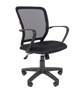 Офисное кресло CHAIRMAN 698 black, ткань, цвет черный в Ульяновске - предосмотр
