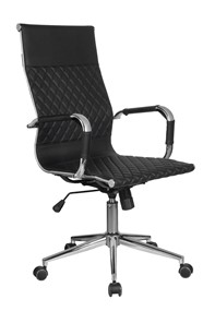 Кресло компьютерное Riva Chair 6016-1 S (Черный) в Ульяновске