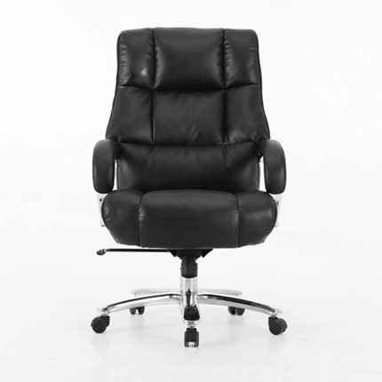 Офисное кресло Brabix Premium Bomer HD-007 (рециклированная кожа, хром, черное) 531939 в Ульяновске - изображение