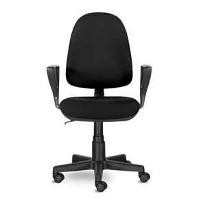 Кресло офисное Brabix Prestige Ergo MG-311 (регулируемая эргономичная спинка, ткань, черное) 531872 в Ульяновске