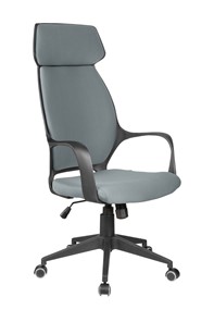 Кресло Riva Chair 7272 (Серый/черный) в Ульяновске - предосмотр