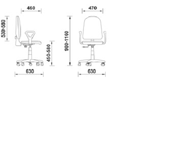 Офисное кресло Prestige GTPRN, кож/зам V4 в Ульяновске - предосмотр 1