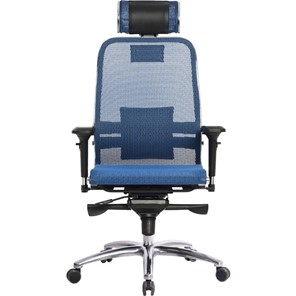 Офисное кресло Samurai S-3.04, синий в Ульяновске - предосмотр 1