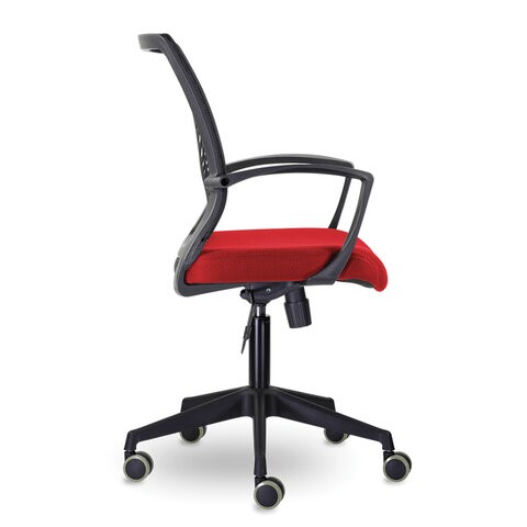 Офисное кресло Brabix Wings MG-309 (пластик черный, сетка, черное/красное) 532014 в Ульяновске - изображение 1
