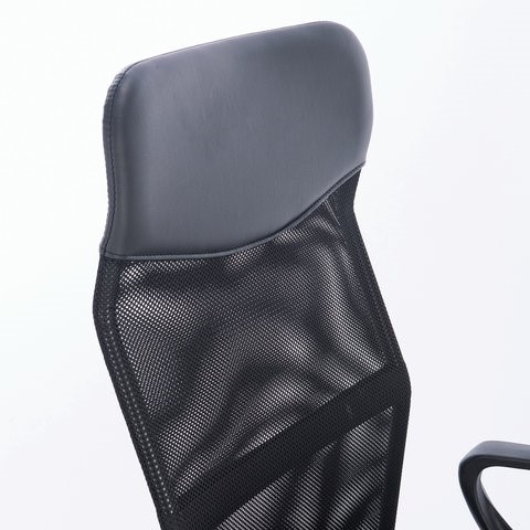 Кресло Brabix Tender MG-330 (с подлокотниками, хром, черное) 531845 в Ульяновске - изображение 3