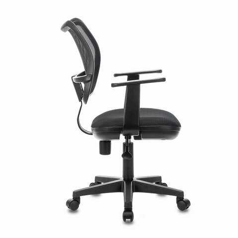 Офисное кресло Brabix Drive MG-350 (с подлокотниками, сетка, черное) 532082 в Ульяновске - изображение 1