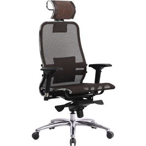 Офисное кресло Samurai S-3.04, темно-коричневый в Ульяновске - предосмотр