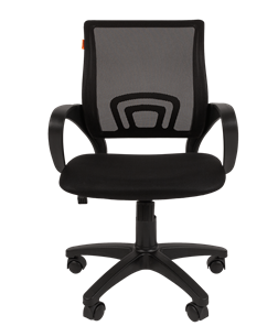Офисное кресло CHAIRMAN 696 black Сетчатый акрил DW62 черный в Ульяновске - предосмотр 1