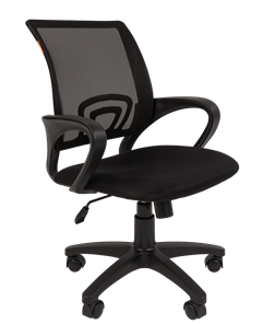 Офисное кресло CHAIRMAN 696 black Сетчатый акрил DW62 черный в Ульяновске - предосмотр