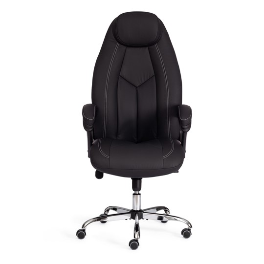Кресло компьютерное BOSS Lux, кож/зам, черный, арт.21151 в Ульяновске - изображение 5