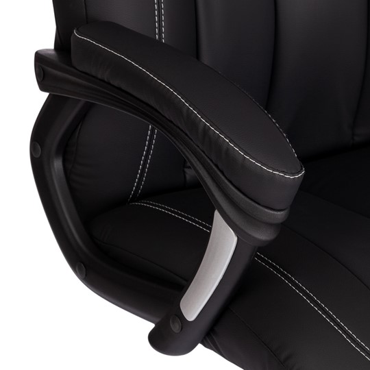 Кресло компьютерное BOSS Lux, кож/зам, черный, арт.21151 в Ульяновске - изображение 7