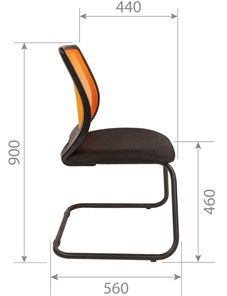 Кресло компьютерное CHAIRMAN 699V, цвет черный в Ульяновске - предосмотр 2