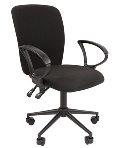 Офисное кресло CHAIRMAN 9801 BLACK, черное в Ульяновске