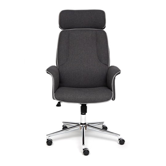 Кресло офисное CHARM ткань, серый/серый, F68/C27 арт.13246 в Ульяновске - изображение 4