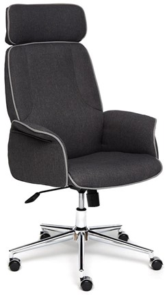 Кресло офисное CHARM ткань, серый/серый, F68/C27 арт.13246 в Ульяновске - изображение