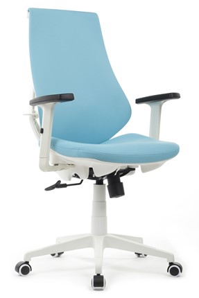 Офисное кресло Design CX1361М, Голубой в Ульяновске - изображение