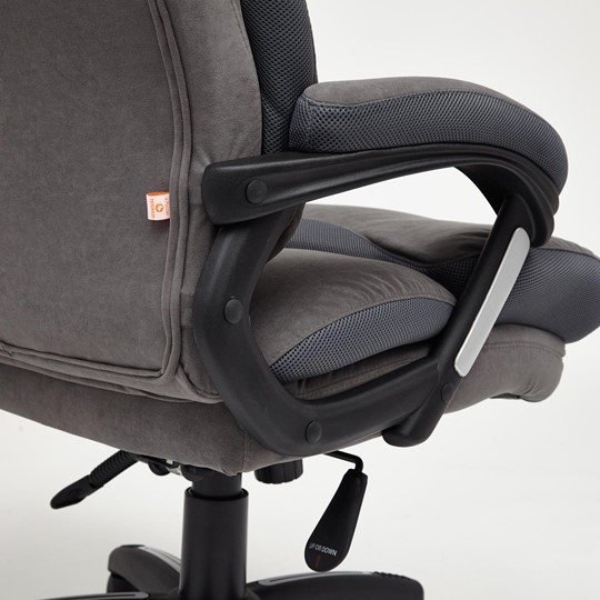 Офисное кресло DUKE флок/ткань, серый/серый, 29/TW-12 арт.14039 в Ульяновске - изображение 19