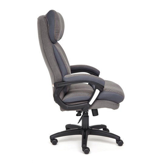 Офисное кресло DUKE флок/ткань, серый/серый, 29/TW-12 арт.14039 в Ульяновске - изображение 2