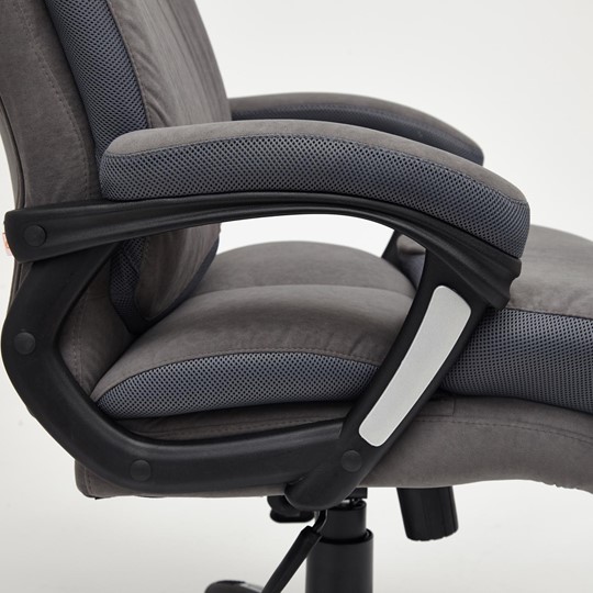 Офисное кресло DUKE флок/ткань, серый/серый, 29/TW-12 арт.14039 в Ульяновске - изображение 22