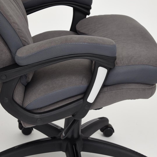 Офисное кресло DUKE флок/ткань, серый/серый, 29/TW-12 арт.14039 в Ульяновске - изображение 9