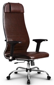 Кресло офисное Metta L 1m 38K2/4D топган, нижняя часть 17833 коричневый в Ульяновске