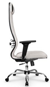Кресло офисное Мetta L 1m 40M/2D Infinity Easy Clean (MPES) топган, нижняя часть 17833 белый в Ульяновске - предосмотр 2