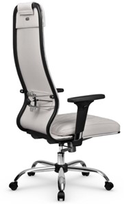 Кресло офисное Мetta L 1m 40M/2D Infinity Easy Clean (MPES) топган, нижняя часть 17833 белый в Ульяновске - предосмотр 3