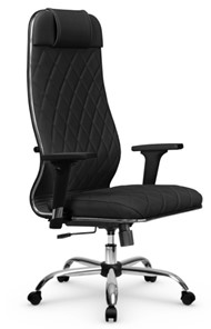 Кресло офисное Мetta L 1m 40M/2D Infinity Easy Clean (MPES) топган, нижняя часть 17833 черный в Ульяновске