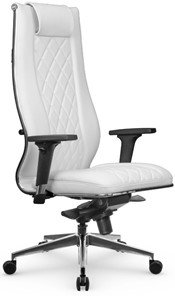 Офисное кресло МЕТТА L 1m 50M/2D Infinity Easy Clean мультиблок, нижняя часть 17839 белый в Ульяновске