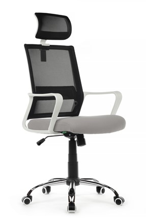 Кресло компьютерное RCH 1029HW, серый/черный в Ульяновске - изображение