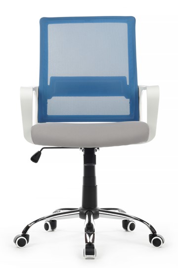 Кресло компьютерное RCH 1029MW, серый/синий в Ульяновске - изображение 1