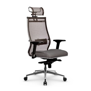 Офисное кресло Samurai SL-3.051 MPES Светло-Коричневый / Серый в Ульяновске