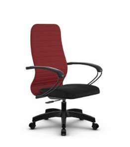Кресло офисное SU-CK130-10P PL красный/черный в Ульяновске