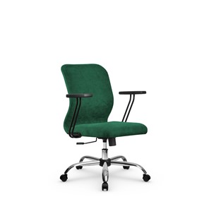 Кресло компьютерное SU-Mr-4/подл.109/осн.003  зеленый в Ульяновске