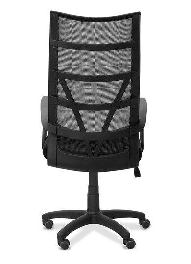 Кресло офисное Топ, сетка/ткань TW / черная/синяя в Ульяновске - изображение 5